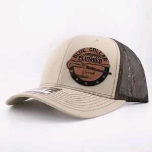 Plumber Blue Collar Trucker Hat for Unisex