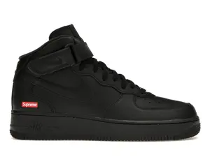 1011794 Nike Air Force 1 Mid Supreme Black