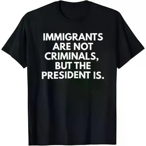 Mens Casual Graphic TShirt Featuring Humorous Presidential Slogan Versatile Comfortable Cotton Crew Neck Top