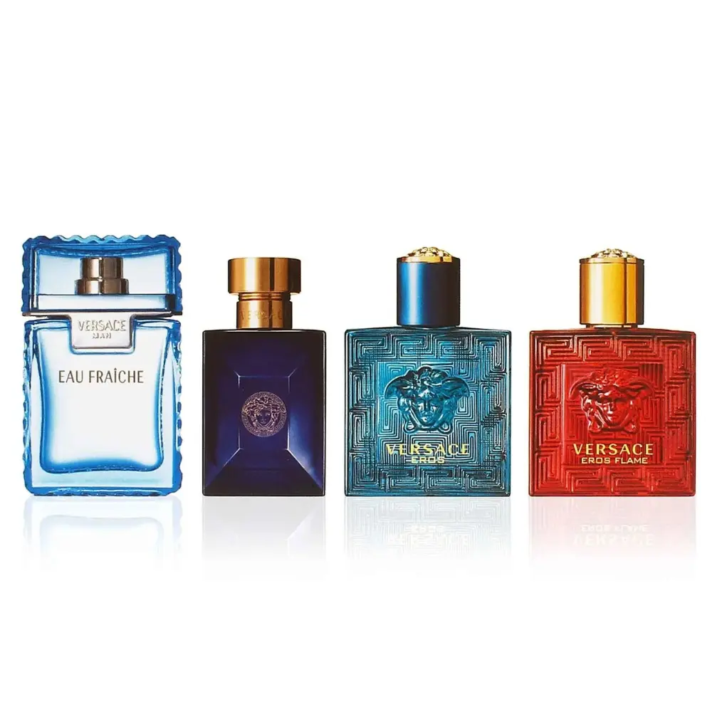 Versace Mini Cologne For Men Set (0.17 OZ / 5 ML) Versace Mini Cologne For Men Set (0.17 OZ / 5 ML)