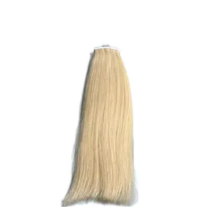 100g Tape in/20inches 100% Indian Human Straight Hair Extensions, color #613