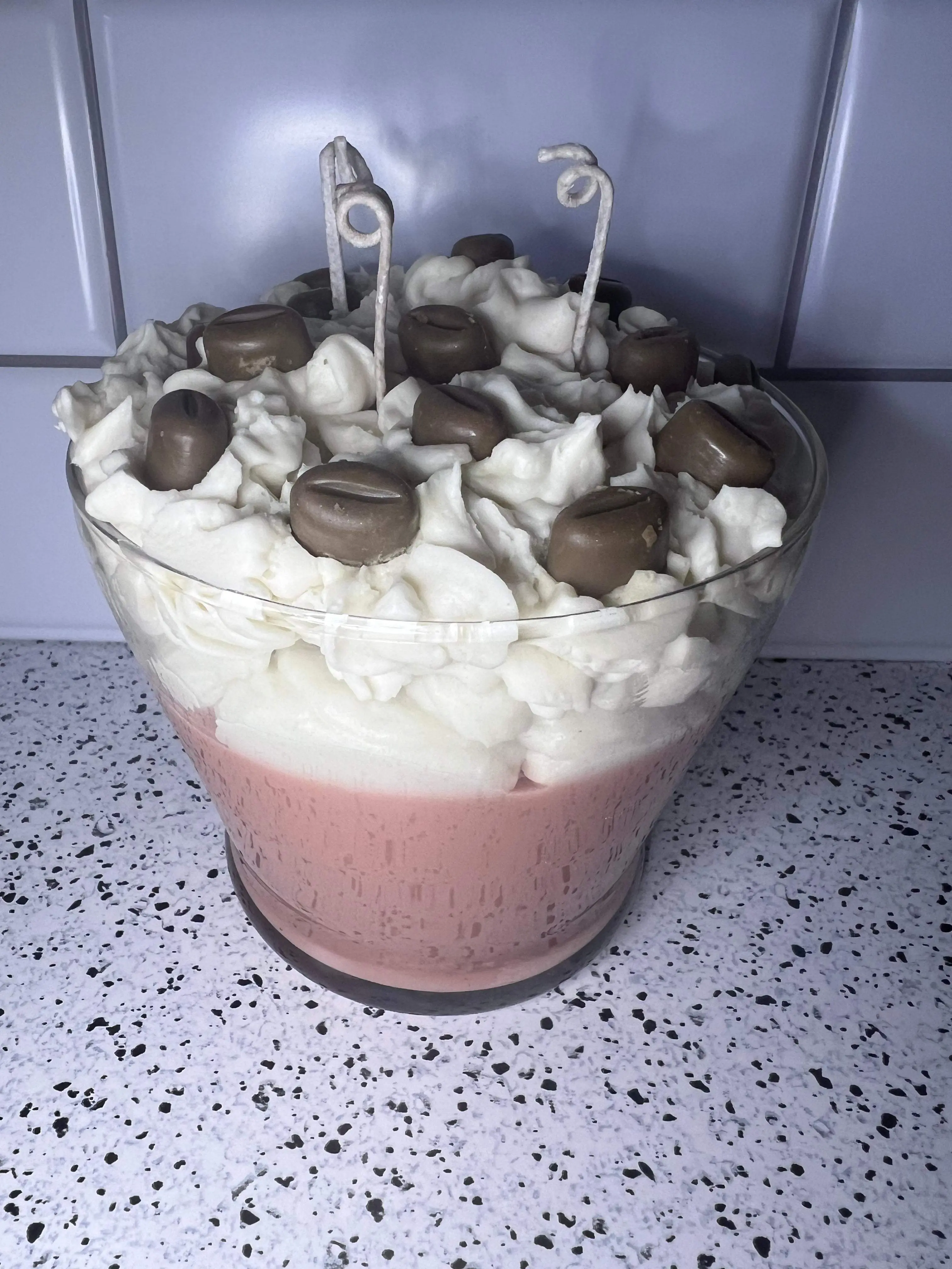 Hazelnut coffee candle