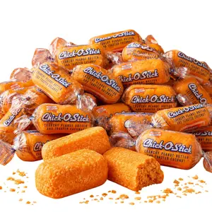 Chick-O-Stick 40 Bite Size Pieces | 1/2 LB Classic Peanut Butter Coconut Candy