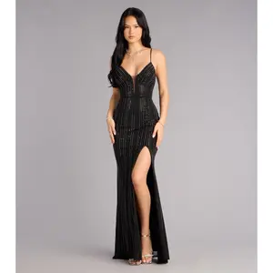 Mckayla Rhinestone Mermaid Formal Dress