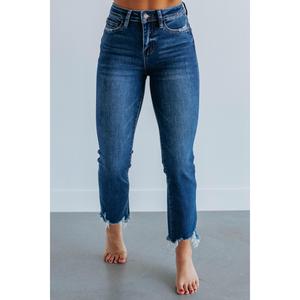 Bella Vervet Jeans - Dark Wash