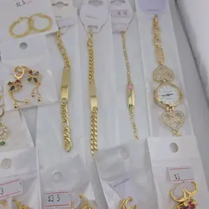 14k Gold-Plated Jewelry Set, Lot #1 - 18-Piece Collection