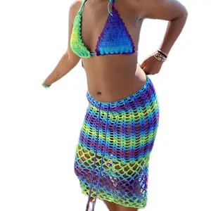 Crochet Shell Skirt Set