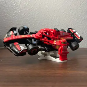 Foldable F1 Racing Car Display Stand, Adjustable Angle, Display Angles, Suitable for Race Toy Models, Model Cars, Ideal for Model Lovers and Car Enthusiasts!