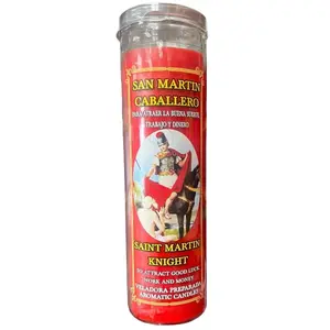 Candle Perfume - Veladora Preprada - San Martin Caballero Decor OrnamentsDecoration