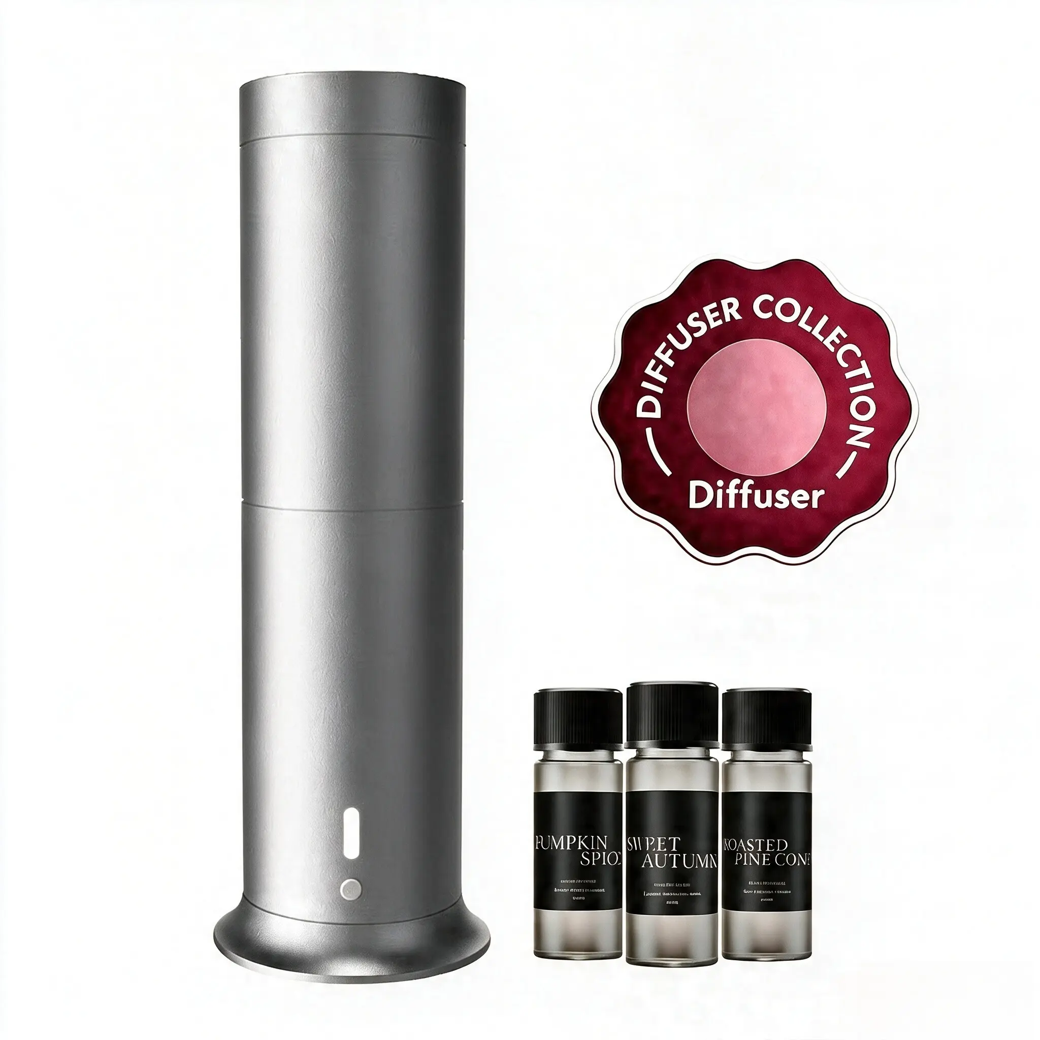 Hotel-Style Diffuser Oils Discovery Set – 3 Luxury Scent Vials 20mL Each, 600 sq ft Room Coverage, Summer-Inspired Fragrance for Home Ambiance
