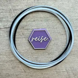 Can’t Fight The Moonlight / Silicone Stacking Bracelets / Specialty Collection Stacks / Eclipse / Multi-Colored