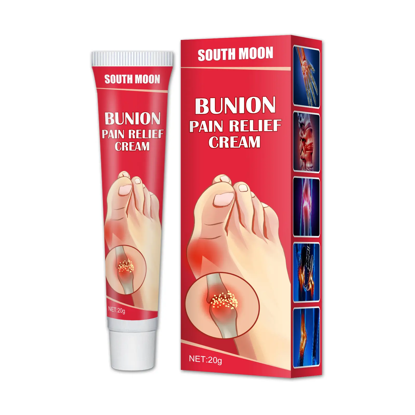 South Moon Joint Care Cream — Massage and care for waist, legs, bones, and muscles; comfortable topical cream