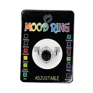 Mood Ring - Elegant Design with Unique Shape and Colorful Finish
