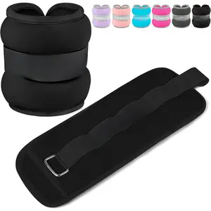 Ankle Weights 1/2/3/4/6/8/10 LB 1 Pair Wrist  Arm Weights for Women Men, Strength Weighted for Walking, Running, Jogging, Fitness, Gym Workout