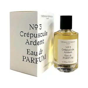 Thomas Kosmala No.3 Crepuscule Ardent Elevated Aromatic Floral Jasmine Pre-Packed Unisex EDP Fragrance - 3.3 fl oz, Jasmine Blend, Leather-Infused, New Box Pack, Elevated Unisex Fragrance, Pre-Packed Unisex Fragrance