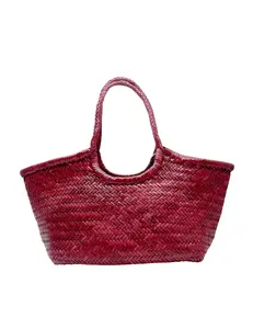 Nantucket Big Basket Bag in Bordo, from Dragon Diffusion
