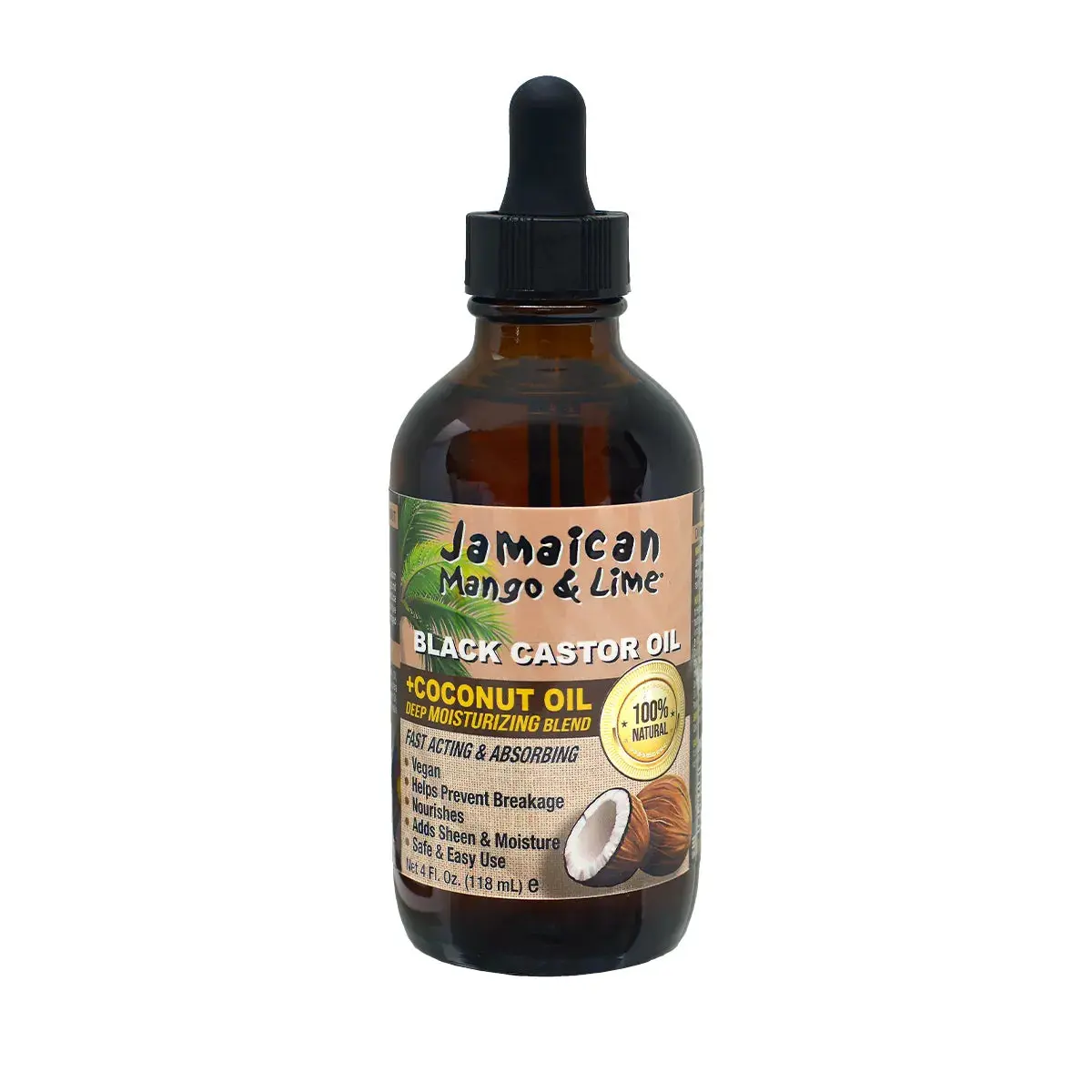 Jamaican Black Castor & Coconut Blend Haircare Moisturizer - Smooth, Hydrating, Lightweight Treatment