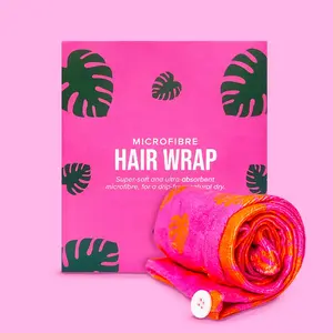 Give Me- Pink Microfiber Hair Wrap Towel