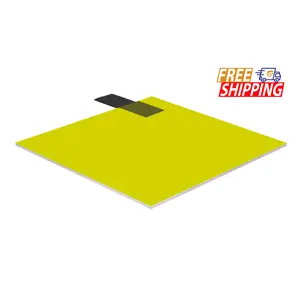 Acrylic Sheet - Yellow Transparent - 1/8 inch thick