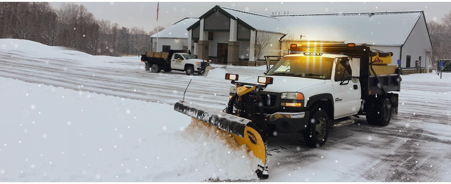 DIBMS 56 LED Roof Strobe Beacon Lights Strip Roof Hazard Warning Emergency Safety Flashing Lights, Amber/White Emergency Rooftop Strobe Lights Bar,Men's Car Accessories,Father's Day gift, amber  car  lights Dual Color LED Emergency Strobe Lights