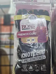 3x bobbi boss French curl 20"