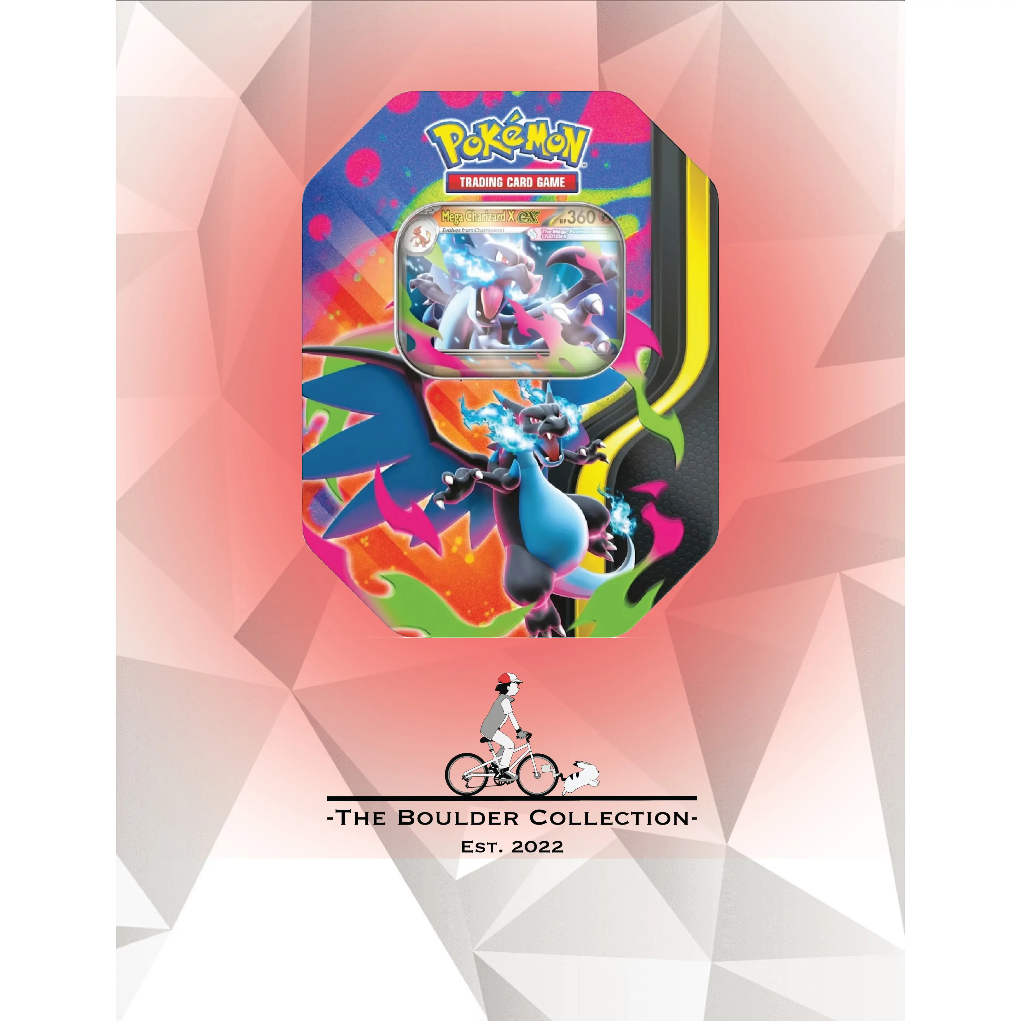 Pokemon TCG: Mega Charizard X ex Tin - TikTok Shop Pokemon TCG: Mega Charizard X ex Tin - TikTok Shop