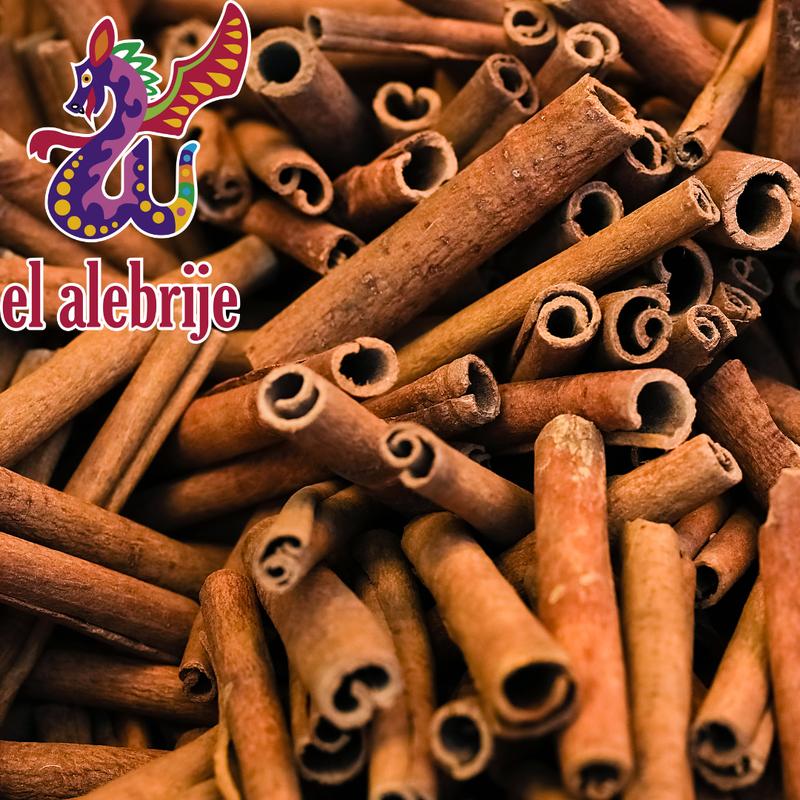 El Alebrije - Authentic Mexican Cinnamon Sticks 4 Oz (114 Gr) - Canela Entera Oaxaqueña Calidad Premium - Premium Quality | Imported from Mexico