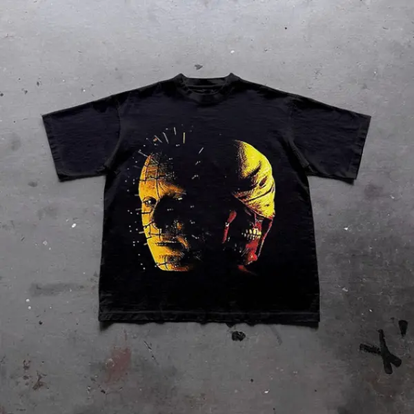 Mummy Vintage Graphic Print Cotton T-Shirt, grunge y2k emo scene tapout goth amity affliction style clothes, Unisex T-shirt