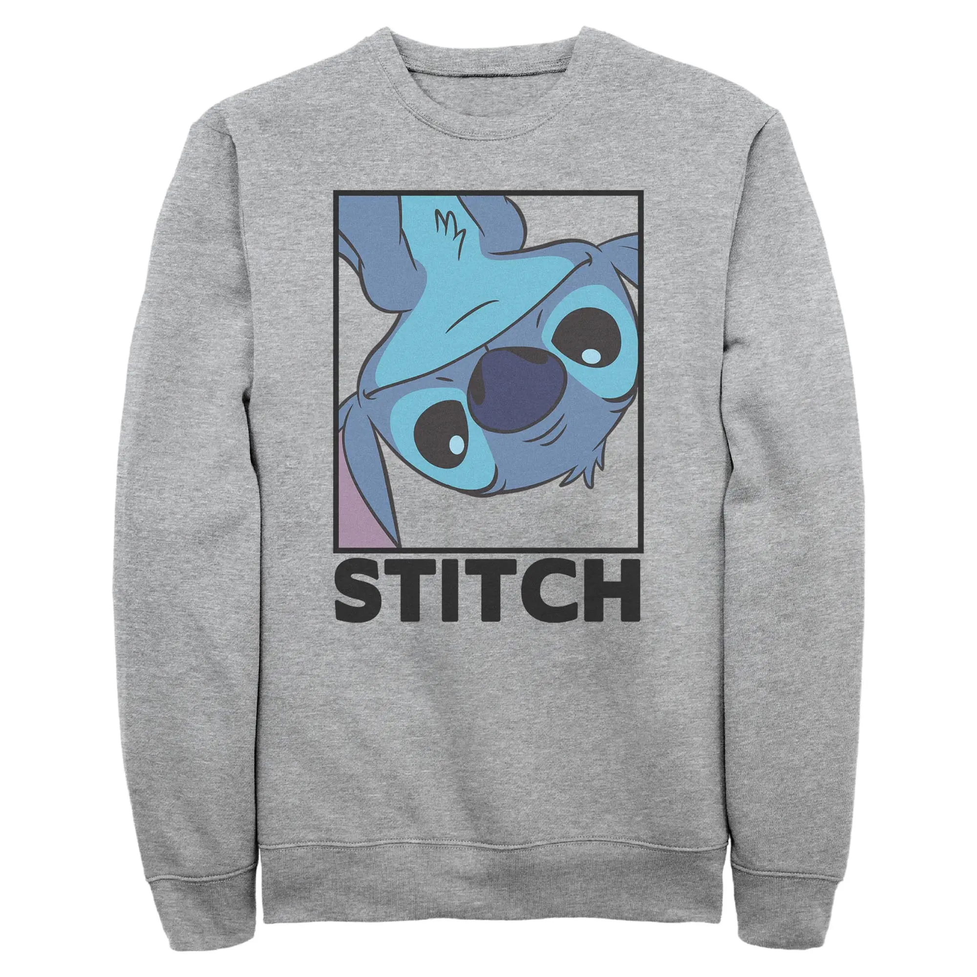 Mens Lilo & Stitch Peekaboo Stitch Portrait Sweatshirt