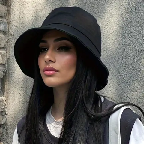 Solid Color Bucket Hat, Casual Outdoor Sun Protection Cap for Women & Men, Casual Outfits Cap, Fashion Accessories for Daily Wear, Fashion Matching Hat