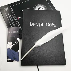 Large Death Note Notebook + Feather Pen