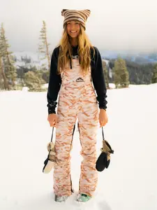 2minus1 Tan Camo Slim Fit Waterproof Bibs