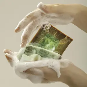 Yzak Syrian Olive Oil Soap 200g, Handmade Ancient Syrian Cleansing Shampoo Bar, Natural Ingredients for Healthy Skin