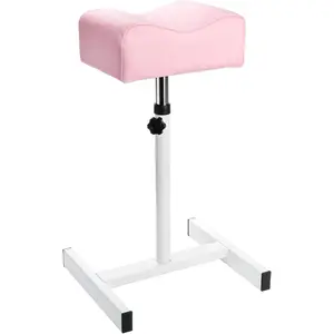 Pedicure Manicure Footrest, Adjustable Height Foot Massage Manicure  Beauty Stool Stand with Non-Slip , Footstool for  Beauty Salon ,