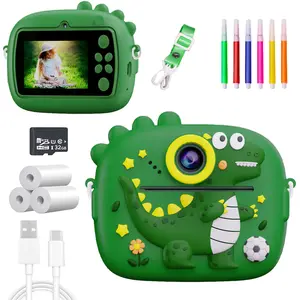 Kids Camera Instant Print, Toddler Camera Toys for Children Ages 3-14, Digital Camera for Girls 4-13 Years Old, Printable Photos