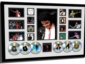 Michael Jackson Signed Decor Poster, Edition Memorabilia Decor (Unframed)