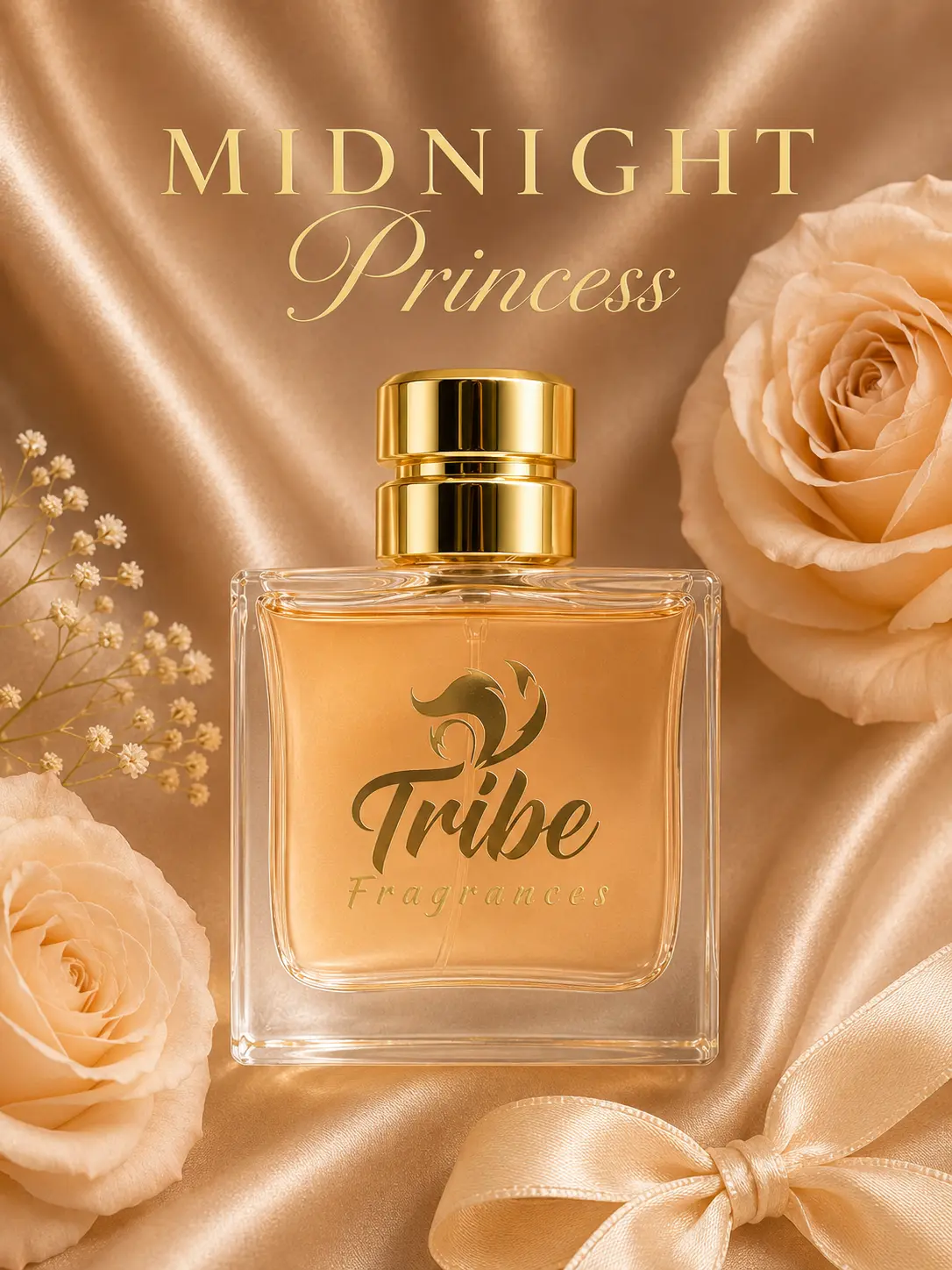 Midnight Princess Eau de Parfum for Women – Long Lasting Floral Fragrance Spray