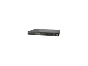 Planet GS-5220-16S8CR L2+ 24-port 100/1000X SFP + 8-port Shared TP Managed Switch + Redundant AC / DC Power