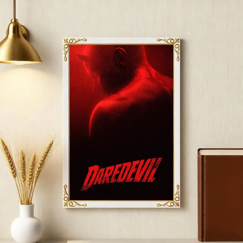 Daredevil 2015 Movie poster, art print, vintage movie poster, room decor, wall decor, art poster gift, unframed