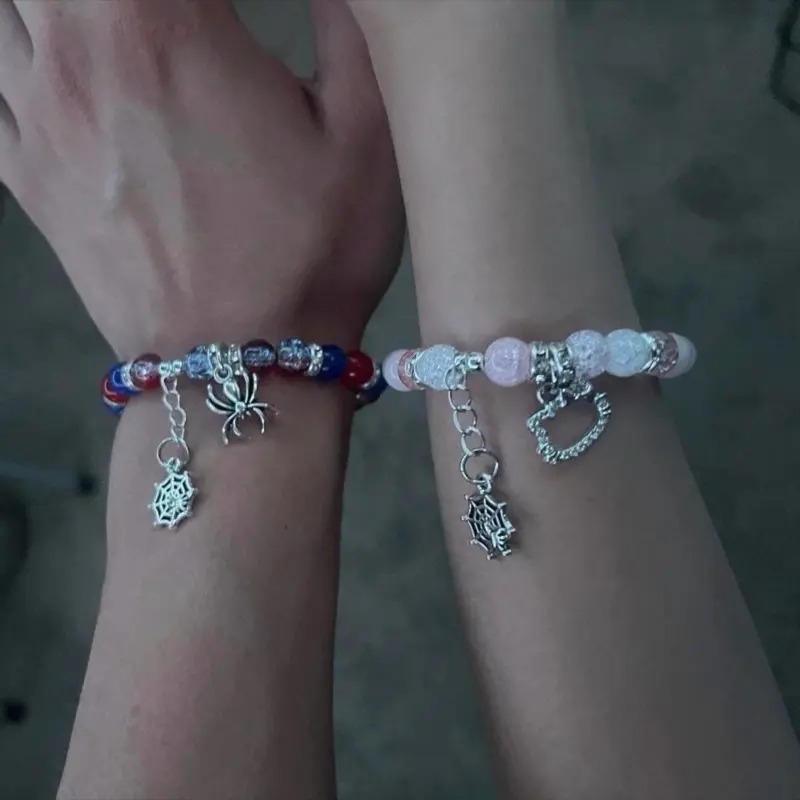 Spider-Man and Hello Kitty Themed Bracelet