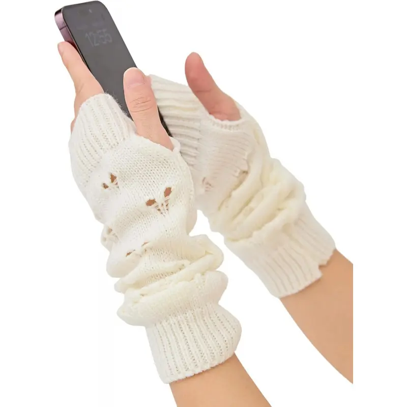 Arm Warmers Fairy Grunge Fingerless Punk Goth Emo Gloves Y2K