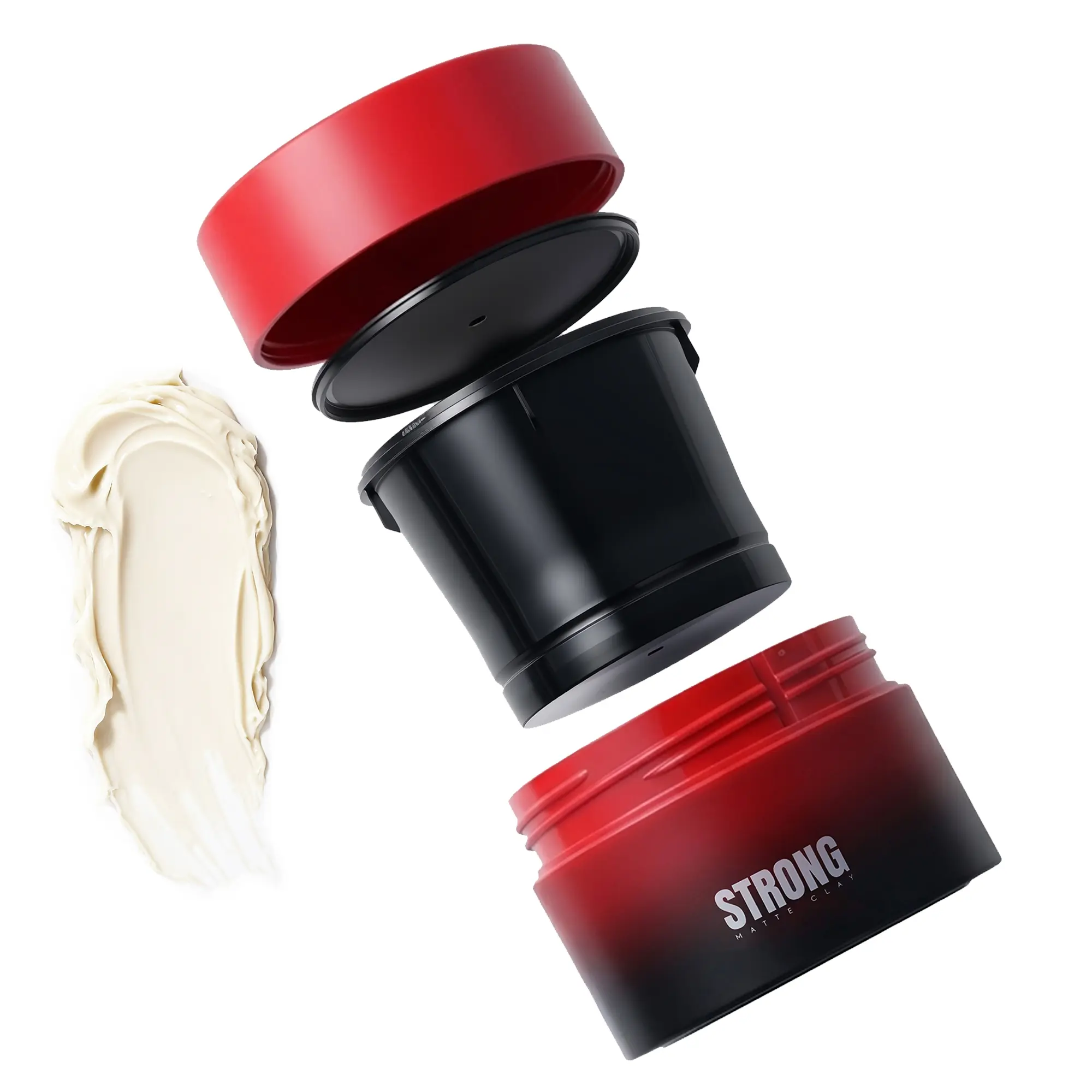 Hair Clay for Men, Strong Hold Matte Finish, Texture Paste with