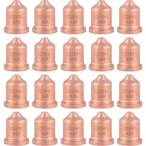 45A Nozzle Tips 20Pack Fit for 45XP/65/85/105 Plasma Cutting Torch Consumable