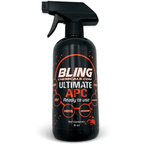 Bling Chemicals Ultimate APC All Purpose Cleaner - Ready To Use Formula Multi Cleaner, Automotive Exterior Cleaner, Car Interior Cleaner Safe on Leather, Safe on Plastic, Wheel and Tire Cleaner
