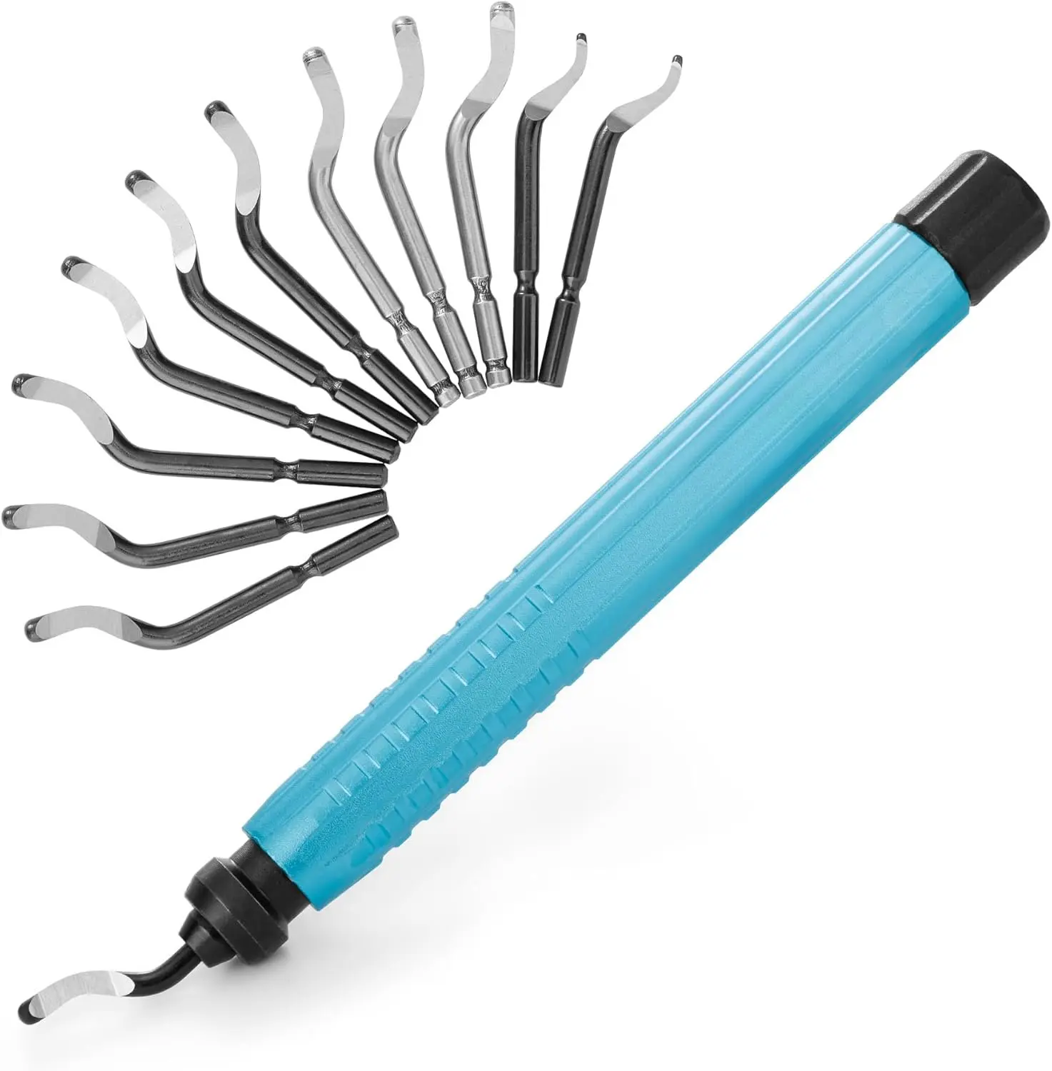 Deburring Tool with 12- M2 High Speed Steel , 360  Rotation, Ideal for Metal, , Copper and PVC Use