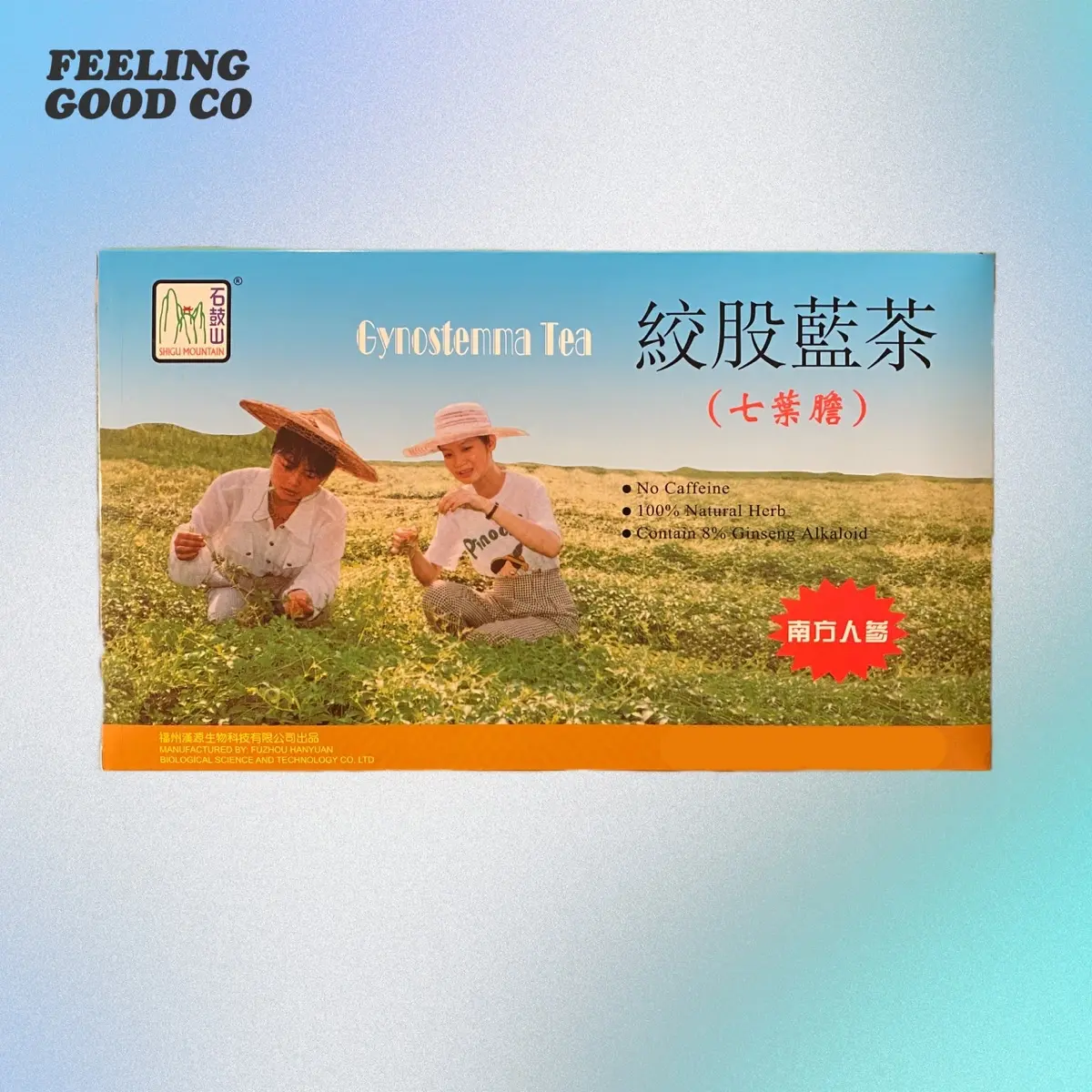 Gynostemma Tea + Caffeine Free Green Tea + 100 Tea Bags zenvitality tea Zen | Vitality | Longevity | Calm Yet Invigorating | Balanced Beverage Natural