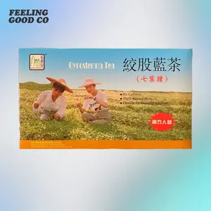 Gynostemma Tea + Caffeine Free Green Tea + 100 Tea Bags zenvitality tea Zen | Vitality | Longevity | Calm Yet Invigorating | Balanced Beverage Natural