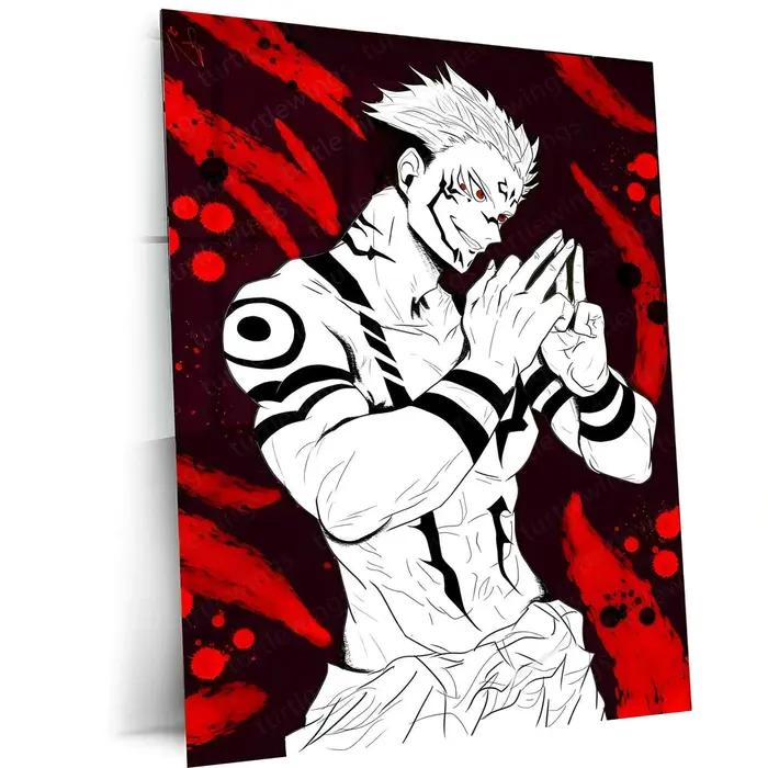 Ryomen Sukuna – Jujutsu Kaisen Metal Poster 79