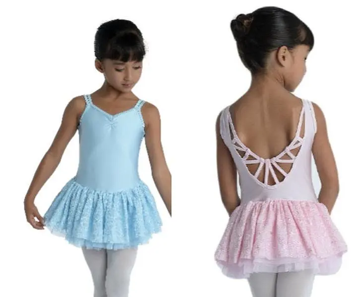 New Clearance Leotard Dress 19205 Zig Zag Ballet Tap Jazz