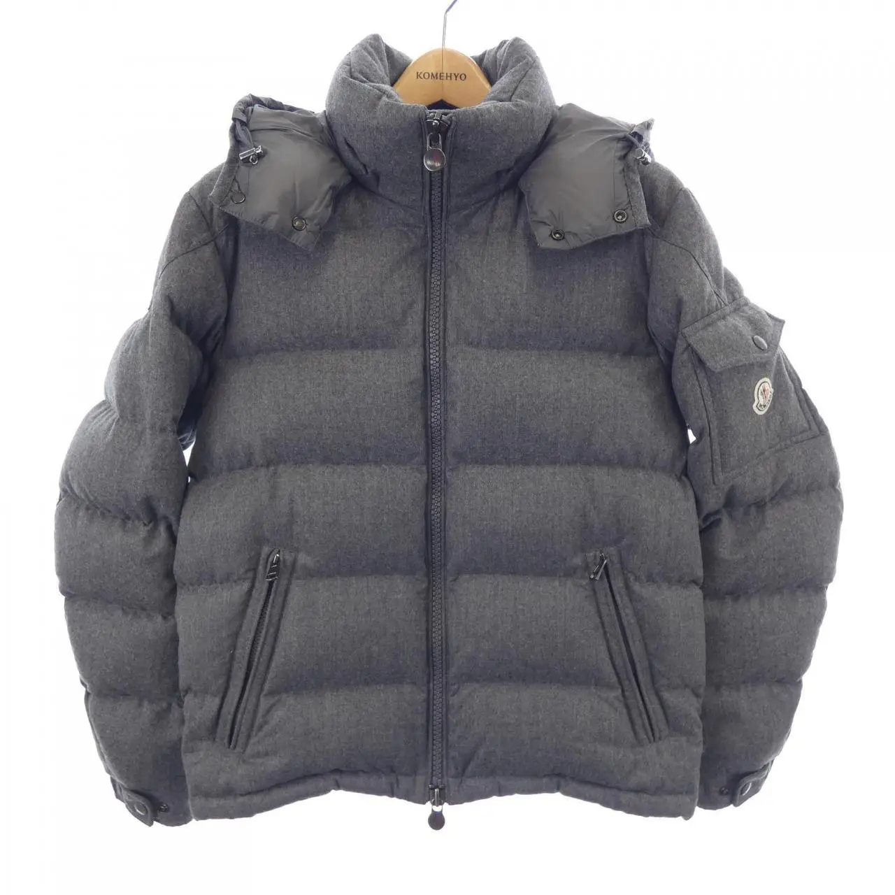 Pre-owned MONCLER Nylon Small Leather Goods MONTGENEVRE down jacket